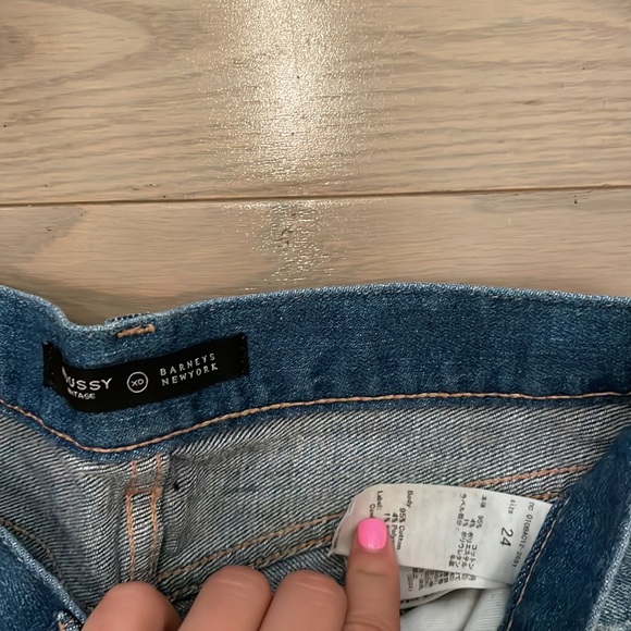 Moussy distressed denim size 24 - Picture 2 of 2